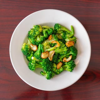 Broccoli, Florets, Garlic & Oil